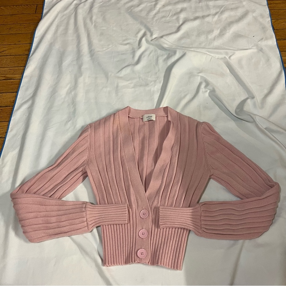 Wilfred plunge cardigan